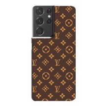 Чохли Луі Вітон для Samsung Galaxy S21 Plus (AlphaPrint - LOUIS VUITTON) (фон LOUIS VUITTON)