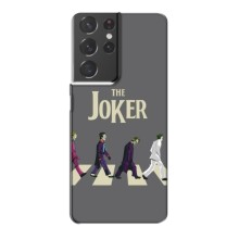 Чехлы с картинкой Джокера на Samsung Galaxy S21 Plus (The Joker)