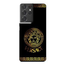 Чехлы VERSACE для Самсунг S21 Плюс (PREMIUMPrint) (Logo Versace)