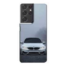 Чехол BMW для Самсунг S21 Плюс – БМВ в тумане