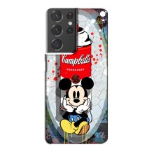 Чехол Disney Mouse Samsung Galaxy S21 Plus (PREMIUMPrint) (Американский Маус)