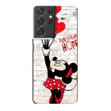 Чехол Disney Mouse Samsung Galaxy S21 Plus (PREMIUMPrint) (Heart Minni)