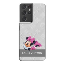 Чехол Disney Mouse Samsung Galaxy S21 Plus (PREMIUMPrint) (Мики Маус ЛВ)