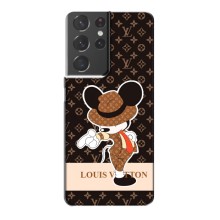 Чехол Disney Mouse Samsung Galaxy S21 Plus (PREMIUMPrint) (Микки Джексон)