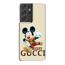 Чехол Disney Mouse Samsung Galaxy S21 Plus (PREMIUMPrint) (Mikki Gucci)