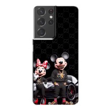 Чехол Disney Mouse Samsung Galaxy S21 Plus (PREMIUMPrint) (Семья Маусов)