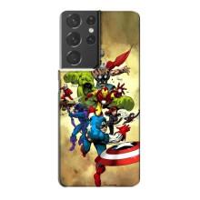 Чохол МАРВЕЛ для Самсунг Галаксі S21 Plus (AlphaPrint)