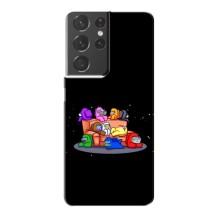 Чохли Амонг Ас для Samsung Galaxy S21 Plus (AlphaPrint) (Амонг-ас)