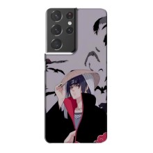 Анимешный чехол для Samsung Galaxy S21 Plus (Итачи Itachi)