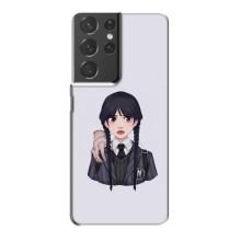 Чохли Венсдей на Samsung Galaxy S21 Plus Уенсдей (AlphaPrint) (Венздей і Річ)