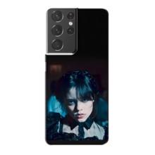 Чохли Венсдей на Samsung Galaxy S21 Plus Уенсдей (AlphaPrint) (погляд Венздей)