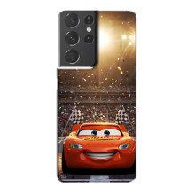 Чохол з принтом Маквін для Samsung Galaxy S21 Plus – Червоний маквін
