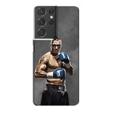 Чехол с картинкой Александр Усик для Samsung Galaxy S21 Plus – Олександр Усик