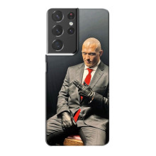 Чехол с картинкой Александр Усик для Samsung Galaxy S21 Plus – Усик (Хитман)