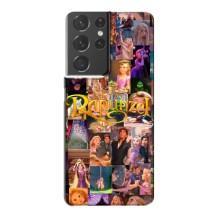 Чехол Рапунцель для Samsung Galaxy S21 Plus (Рапунцель коллаж)