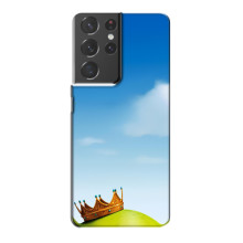 Чохол з мультфільмом Шрек на Samsung Galaxy S21 Plus – Голова Шрека