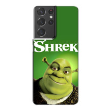 Чохол з мультфільмом Шрек на Samsung Galaxy S21 Plus – Шрек