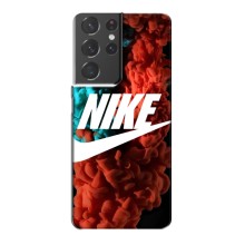 Чохол з логтипом Найк на Samsung Galaxy S21 Plus (Найк лого)