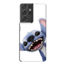Чехол с принтом Стич на Samsung Galaxy S21 Plus (Стич)
