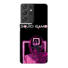 Чохол Гра в кальмара для Samsung Galaxy S21 Plus