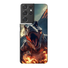 Чохол з картинкою 'Хижаки' для Samsung Galaxy S21 Plus (Динозавр)
