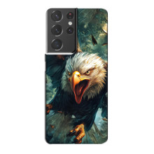 Чохол з картинкою 'Хижаки' для Samsung Galaxy S21 Plus (Орел)