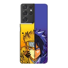 Купить Чехлы на телефон с принтом Anime для Самсунг С21 Плюс (Naruto Vs Sasuke)