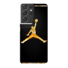 Силиконовый Чехол Nike Air Jordan на Самсунг С21 Плюс (Джордан 23)