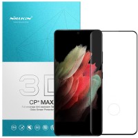 Захисне скло Nillkin (CP+ max 3D) для Samsung Galaxy S21 Ultra – Чорний