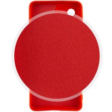 Чехол Silicone Cover Lakshmi Full Camera (A) для Samsung Galaxy S21 Ultra – Красный
