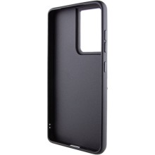 TPU чехол Bonbon Metal Style with MagSafe для Samsung Galaxy S21 Ultra – Черный