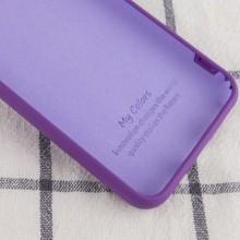 Чохол Silicone Cover My Color Full Protective (A) для Samsung Galaxy S21 Ultra – Фіолетовий
