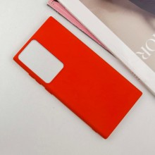 Чехол Silicone Cover Lakshmi (AA) для Samsung Galaxy S21 Ultra – Красный