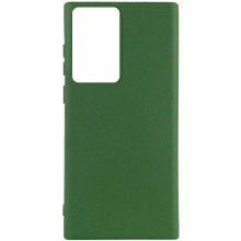 Чехол Silicone Cover Lakshmi (AA) для Samsung Galaxy S21 Ultra – Зеленый
