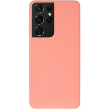 Чохол Silicone Cover Lakshmi (AA) для Samsung Galaxy S21 Ultra – Рожевий