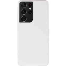 Чохол Silicone Cover Lakshmi (AA) для Samsung Galaxy S21 Ultra – Білий