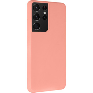 Чохол Silicone Cover Ummi Lakshmi (AA) для Samsung Galaxy S21 Ultra – Рожевий