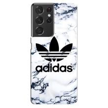 Чохли Адидас для Samsung Galaxy S21 ultra (AlphaPrint) (Адідас на мраморі)