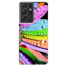 Чехлы (ART) Цветы на Samsung Galaxy S21 ultra (VPrint) (Семиквітка)