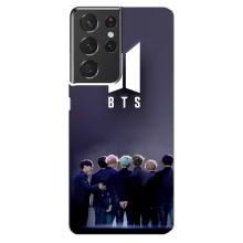 Чехлы BTS для Samsung Galaxy S21 ultra (AlphaPrint)