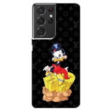 Чехлы для Samsung Galaxy S21 ultra - Скрудж МакДак Louis Vuitton (PREMIUMPrint) (Богатство Макдака)