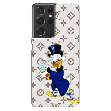 Чехлы для Samsung Galaxy S21 ultra - Скрудж МакДак Louis Vuitton (PREMIUMPrint) (Макдак на стиле)