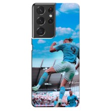Чехлы с принтом для Samsung Galaxy S21 ultra Футболист – Эрлинг Холанд
