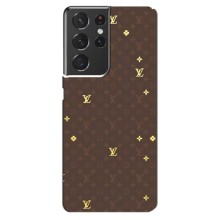 Чохли Луі Вітон для Samsung Galaxy S21 ultra (AlphaPrint - LOUIS VUITTON) (дизайн Луі Вітон)