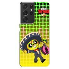Чехлы Brawl Stars для Samsung Galaxy S21 ultra (AlphaPrint)