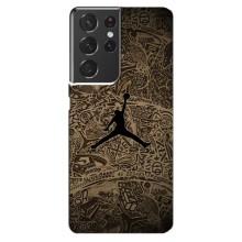 Чохли для Samsung Galaxy S21 ultra - з картинкою JORDAN (AlphaPrint) (Logo Jordan)