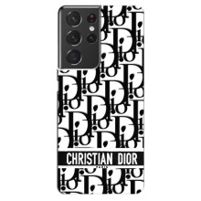 Чехол (Dior, Prada, YSL, Chanel) для Samsung Galaxy S21 ultra (Christian Dior)