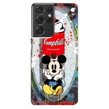 Чехол Disney Mouse Samsung Galaxy S21 ultra (PREMIUMPrint) (Американский Маус)