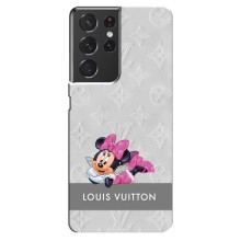 Чехол Disney Mouse Samsung Galaxy S21 ultra (PREMIUMPrint) (Мики Маус ЛВ)