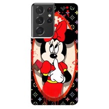 Чехол Disney Mouse Samsung Galaxy S21 ultra (PREMIUMPrint) (Минни Маус ЛВ)